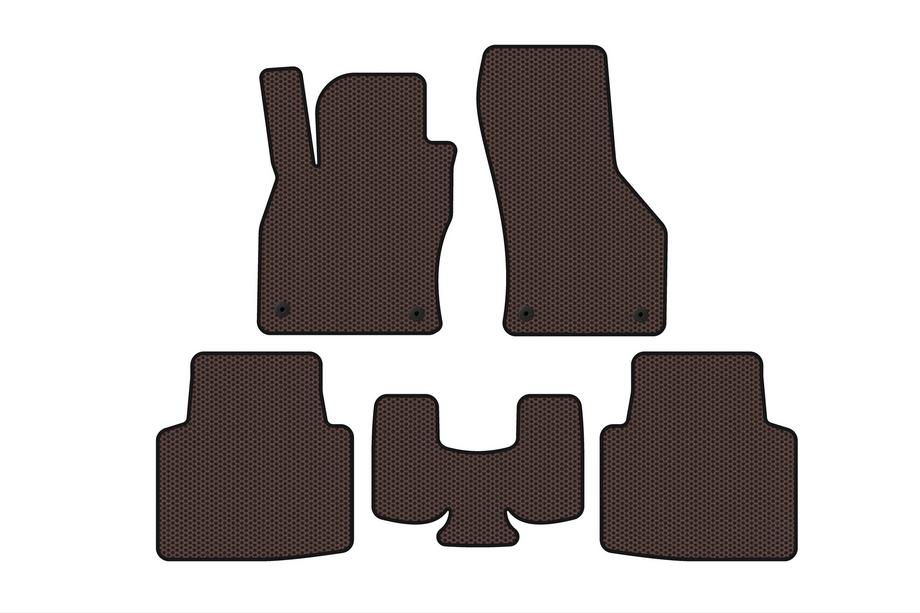 Volkswagen Arteon 2017–2025 Rubberen automatten Carsuit (Bruin) Image