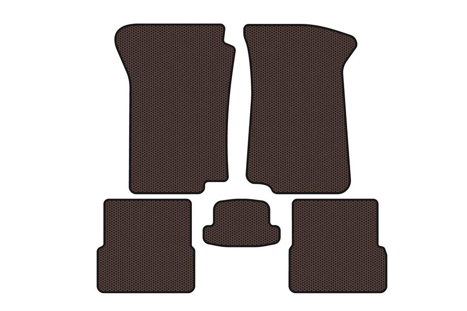 Volkswagen Golf 2 1983–1992 Rubberen automatten Carsuit (Bruin) Foto 1