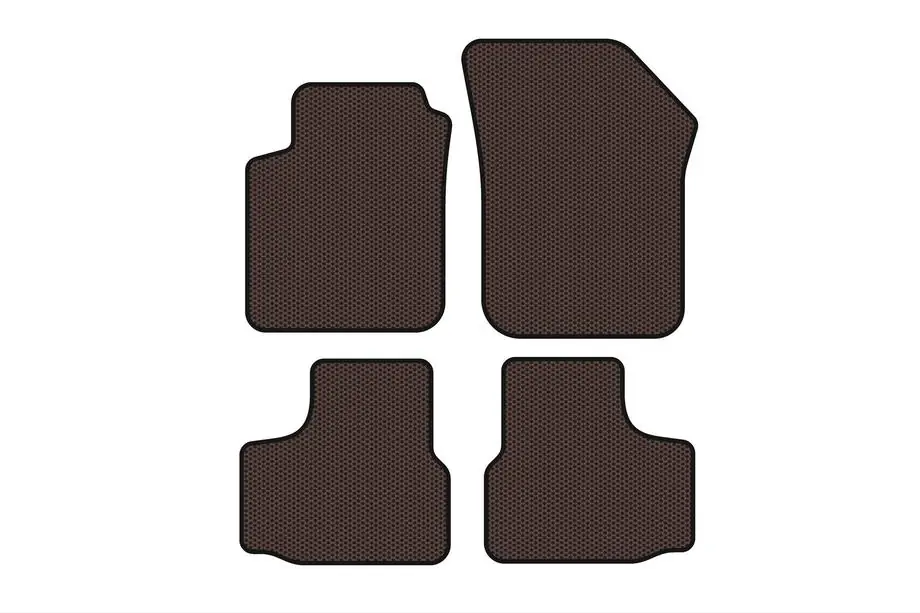 Volkswagen UP 2011–2023 Rubberen automatten Carsuit (Bruin) Image