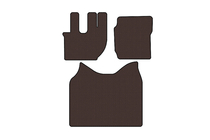 Volvo FH 1993–2012 Rubberen automatten Carsuit (2008-2012, Bruin) foto 1