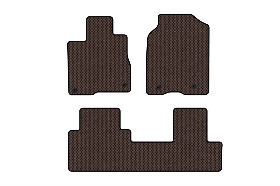 Acura MDX 2001–2006 Rubberen automatten Carsuit (Bruin) Image