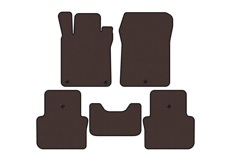 Acura TLX 2014–2020 Rubberen automatten Carsuit (SD, bruin) Image
