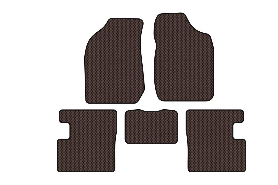 BYD F3 2005–2013 Rubberen automatten Carsuit (SD, bruin) Image