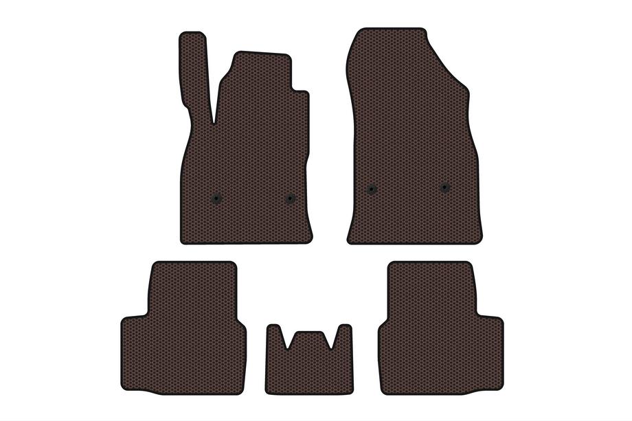 Chevrolet Cruze 2016–2019 Rubberen automatten Carsuit (SD, bruin) Image