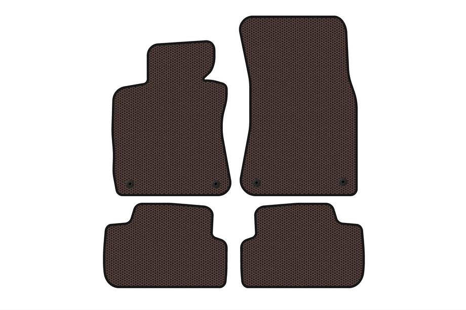 BMW 6-serie E63/E64 2003–2010 Rubberen automatten Carsuit (Bruin) Image