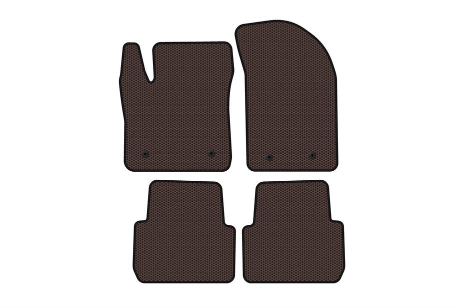 Chrysler 200 I 2010–2014 Rubberen automatten Carsuit (SD, bruin) Image