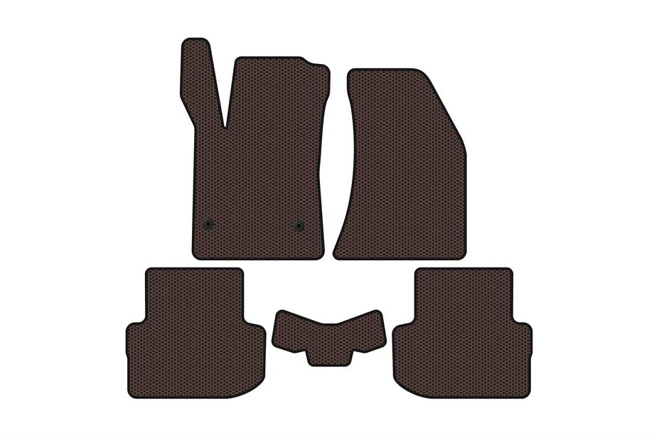 FAW B30 2015–2020 Rubberen automatten Carsuit (Bruin) Image