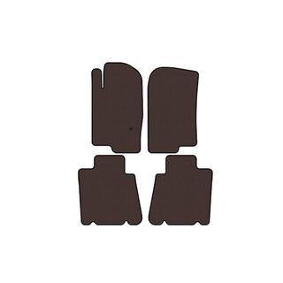 Carsuit rubber automatten voor het interieur (2 rijen, bruin) foto 1