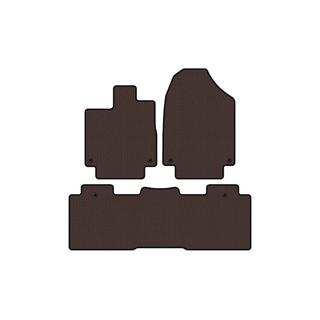 Carsuit rubber automatten voor het interieur (2 rijen, bruin) foto 1