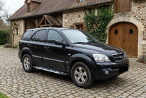 Kia Sorento I BL 2002–2009 Sunrise side steps (set van 2, aluminium) foto 1