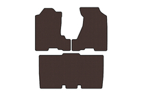 Honda Element 2003–2011 Rubberen automatten Carsuit (Bruin) foto 1
