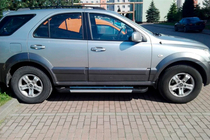Kia Sorento I BL 2002–2009 Zijtreden RedLine V1 (2 stuks, aluminium) foto 4
