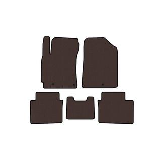 Rubberen automatten Carsuit (2018-2021, bruin) Kia Forte 2008–2024 foto 1