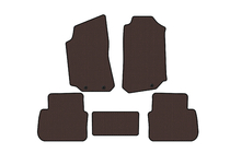 Saab 9-5 1997–2010 Rubberen automatten Carsuit (Bruin) foto 1
