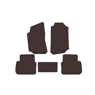 Rubberen automatten Carsuit (Bruin) Saab 9-5 1997–2010 foto 1