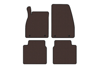 Saab 9-5 2010–2012 Rubberen automatten Carsuit (Bruin) foto 1