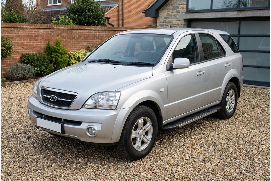 Kia Sorento I BL 2002–2009 Duru side steps (2 stuks, aluminium) Image