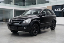 Kia Sorento I BL 2002–2009 Bosphorus Black side steps (2 st., aluminium) foto 1