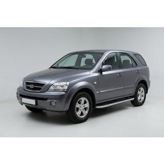 Side steps Tayga Grey (set van 2, aluminium) foto 1