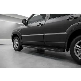 Allmond Black side steps (2 st., aluminium) foto 1
