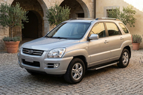 Kia Sportage 2004–2010 Zijtreden RedLine V1 (2 stuks, aluminium) foto 1