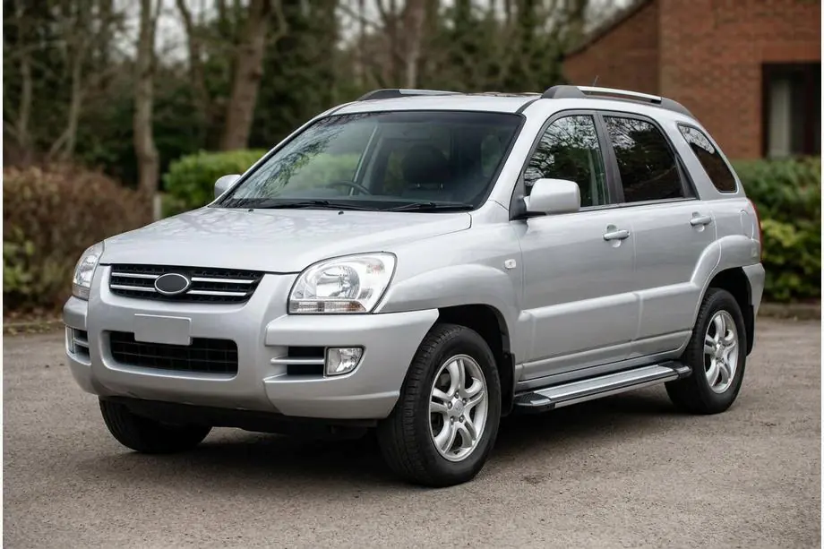 Kia Sportage 2004–2010 Rainbow zijtreden (set van 2, aluminium) Image