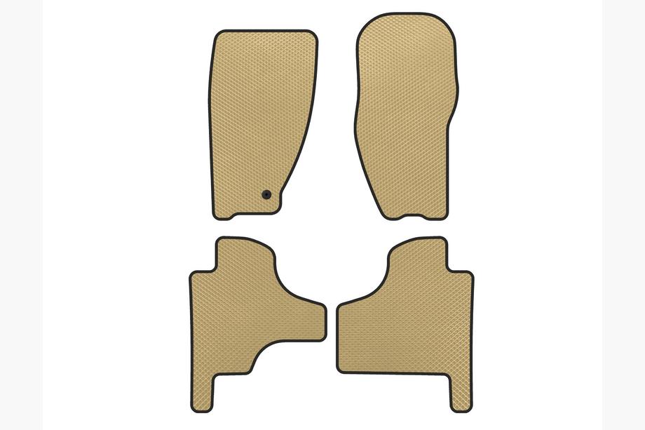 Jeep Cherokee/Liberty 2007–2013 EVA automatten (Beige) Image