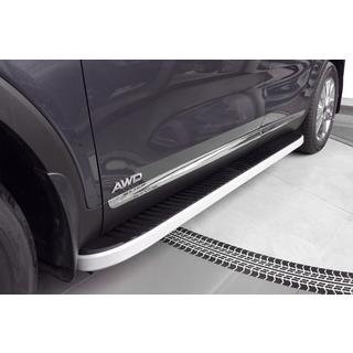 Side steps Tayga Grey (set van 2, aluminium) foto 1