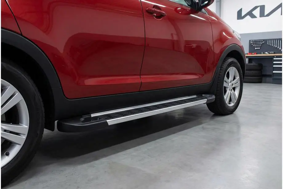 Kia Sportage 2010–2015 Zijtreden RedLine V1 (2 stuks, aluminium) Image