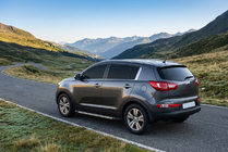 Kia Sportage 2010–2015 Duru side steps (2 stuks, aluminium) foto 1