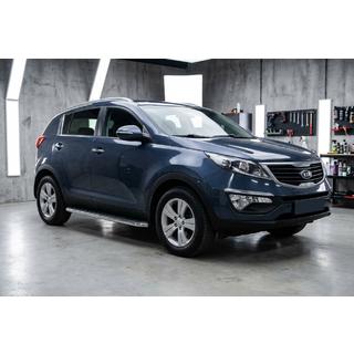 Maydos V1 zijtreden (2 stuks, aluminium) Kia Sportage 2010–2015 foto 1