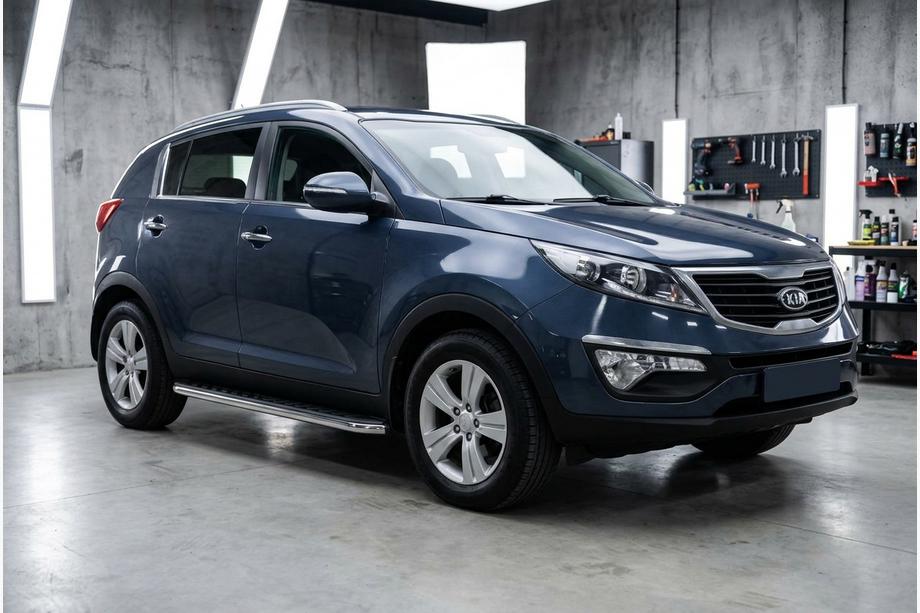 Kia Sportage 2010–2015 Maydos V1 zijtreden (2 stuks, aluminium) Image
