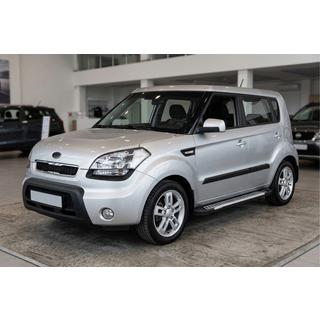 Side steps Line (2 stuks, aluminium) Kia Soul I 2008–2013 foto 1
