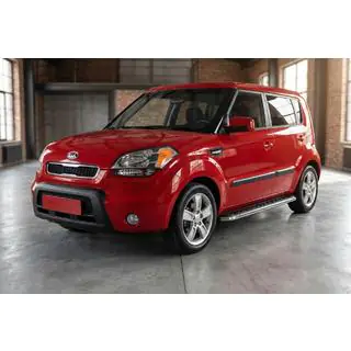 Maydos V1 zijtreden (set 2 stuks, aluminium + RVS) Kia Soul I 2008–2013 foto 1