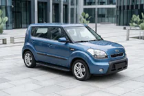Kia Soul I 2008–2013 Bosphorus Black side steps (2 st., aluminium) foto 1