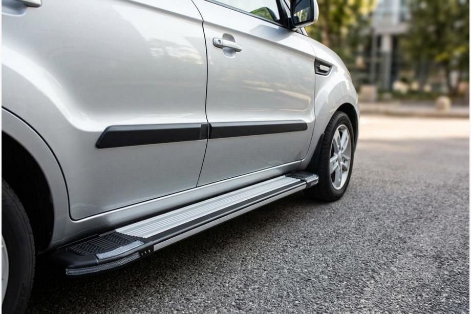Kia Soul I 2008–2013 Rainbow zijtreden (set van 2, aluminium) Image