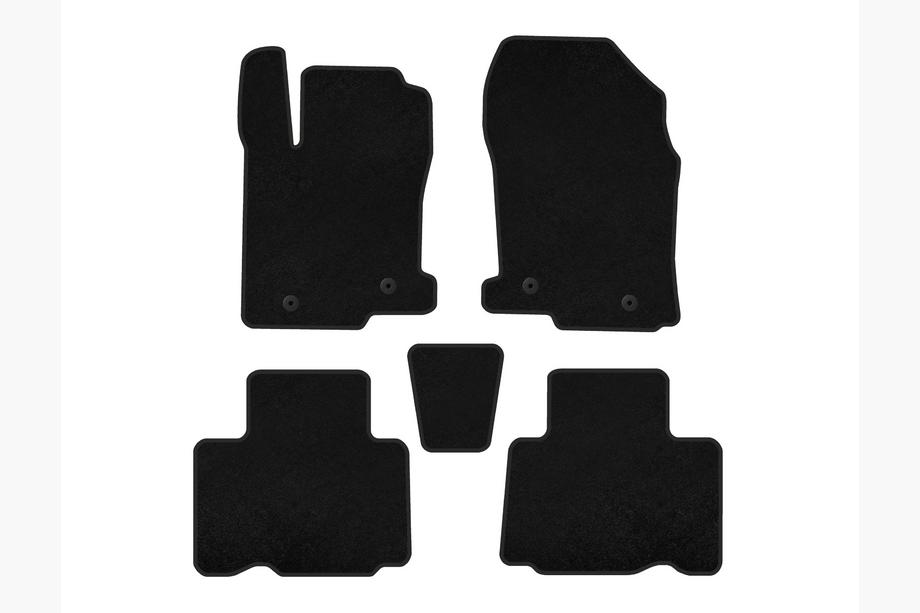 Lexus NX 2014–2021 Premium stoffen automatten (Zwart) Image