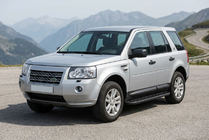 Land Rover Freelander II 2006–2014 Bosphorus Black side steps (2 st., aluminium) foto 1