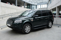 Land Rover Freelander II 2006–2014 Bosphorus Black side steps (2 st., aluminium) foto 2