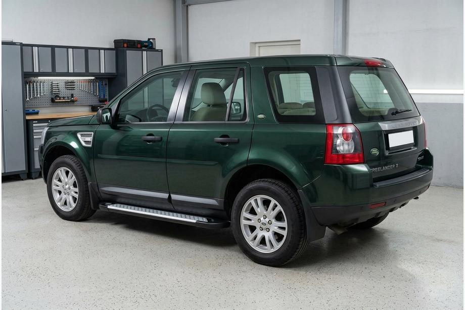 Land Rover Freelander II 2006–2014 Side steps Allmond Grey (2 stuks, aluminium) Image