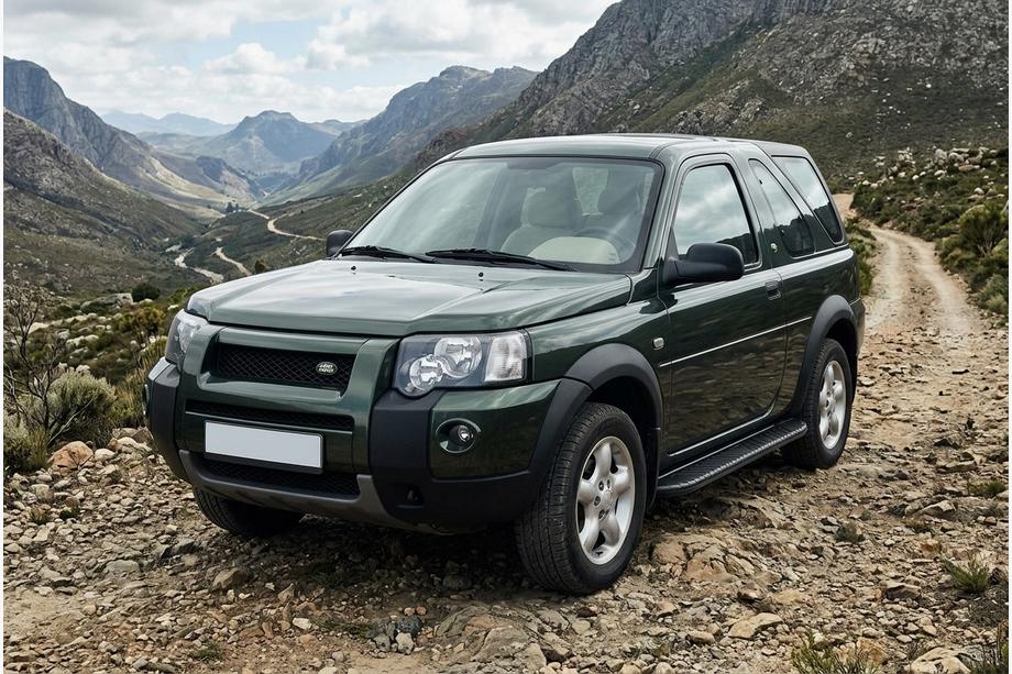 Land Rover Freelander I 1997–2006 Bosphorus Black side steps (2 st., aluminium) Image