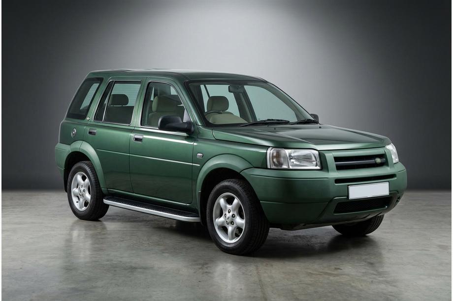 Land Rover Freelander I 1997–2006 Side steps Tayga Grey (set van 2, aluminium) Image