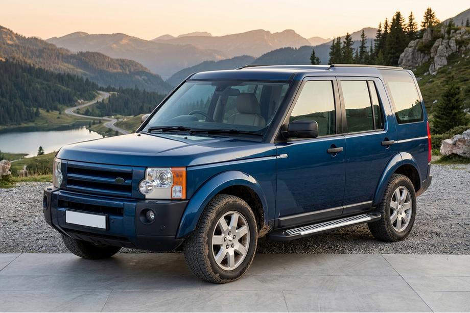 Land Rover Discovery III 2004–2009 Side steps Line (2 stuks, aluminium) Image