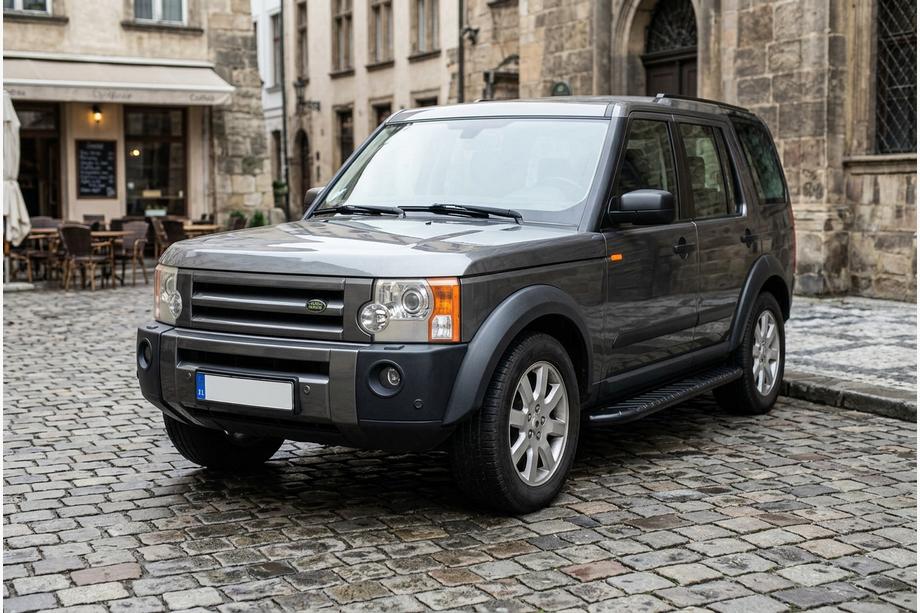 Land Rover Discovery III 2004–2009 Bosphorus Black side steps (2 st., aluminium) Image
