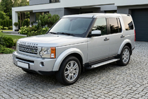 Land Rover Discovery III 2004–2009 Side steps Allmond Grey (2 stuks, aluminium) foto 1