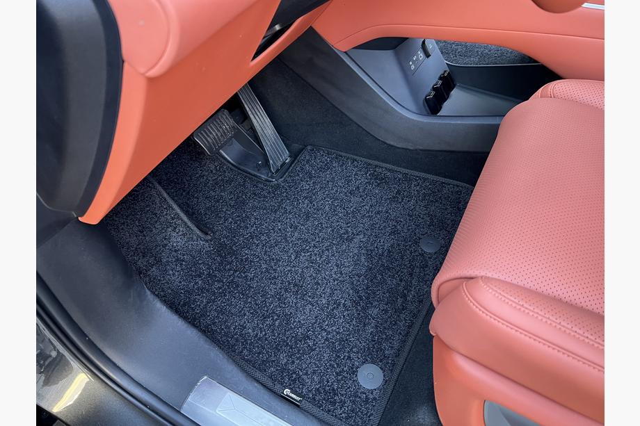 BYD Tang L 2025– Textiel automatten Classic (2 rijen, zwart) Image