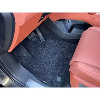 Premium stoffen automatten (3 rijen, zwart) foto 1