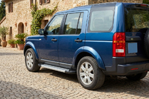 Land Rover Discovery IV 2009–2017 Side steps Allmond Grey (2 stuks, aluminium) foto 1