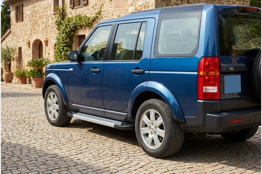 Land Rover Discovery IV 2009–2017 Side steps Allmond Grey (2 stuks, aluminium) Image