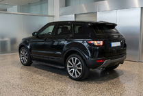 Range Rover Evoque 2012–2018 RedLine Black zijsteps (set van 2, aluminium) foto 1